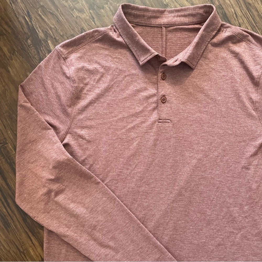 Lululemon Evolution Long Sleeve Polo Shirt XL